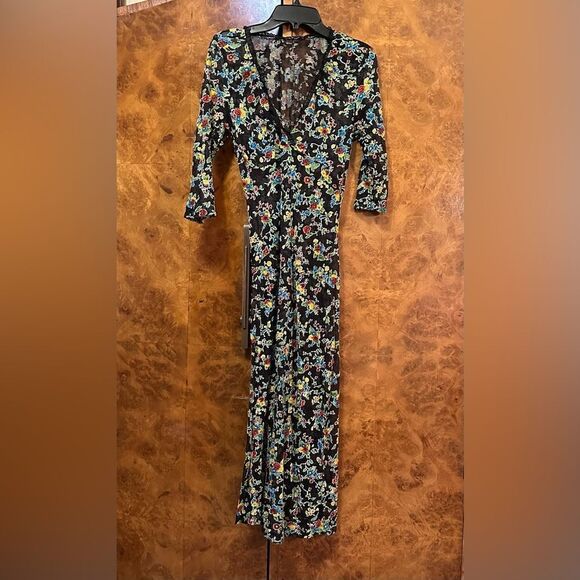 Vintage floral sheer dress - Picture 1 of 5